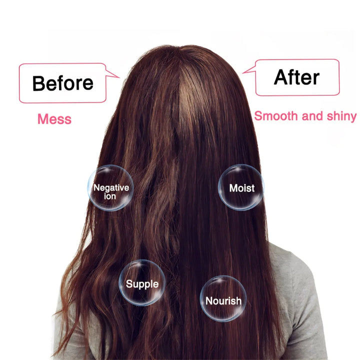 Super 4 In 1 Hot Air Brush Styling Comb, for Curly Professional Hair Dryers