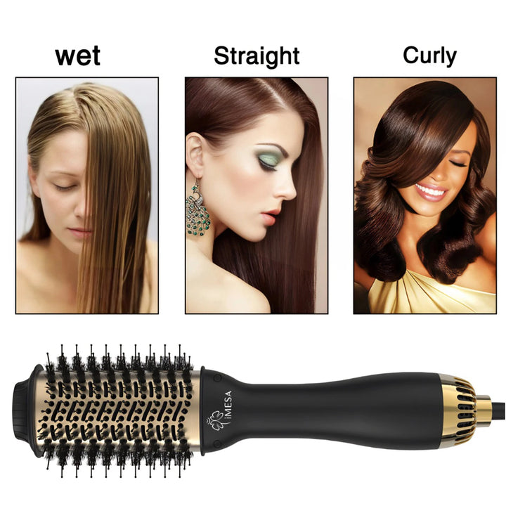 Super 4 In 1 Hot Air Brush Styling Comb, for Curly Professional Hair Dryers