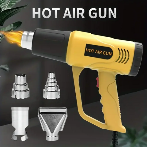 Heat Gun 1600W Handheld Industrial Grade Two Temperature